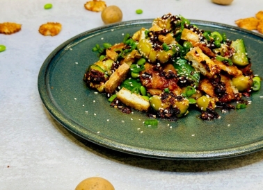 Asian Crispy Potato Salad
