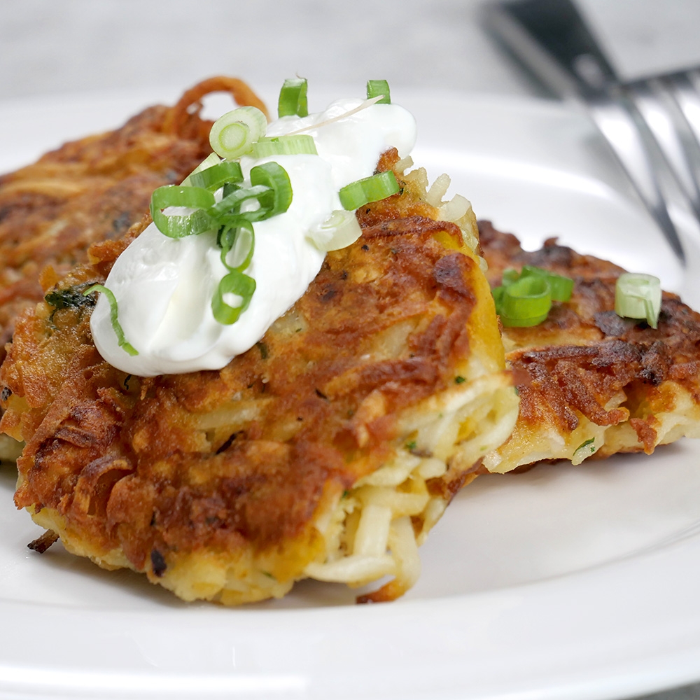 Potato Pancakes - Immaculate Bites