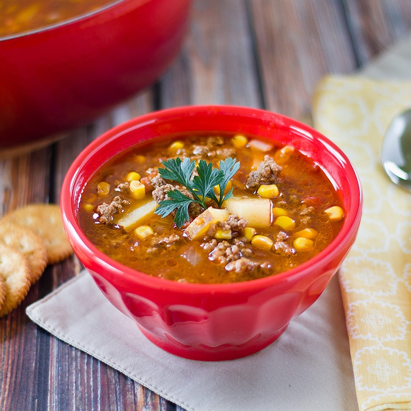 Beef and Potato Soup Image